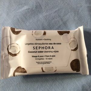 2/$11 Sephora Coconut Water Soothing Cleans Wipes
